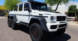 Mercedes-Benz G63 AMG 6×6 Sold. Here It Goes Again and This Time It Was Cheaper