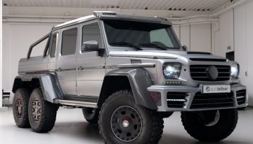 One-Off Mercedes G63 6×6 Pickup Truck With Mansory Mods Is for Sale