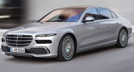 What if the Mercedes-Benz S-Class Borrowed the BMW 7 Series Split Headlights Design?