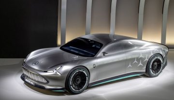 Mercedes-AMG GT4-door coupe fully electric from 2025 on the new AMG.EA platform
