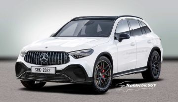 The Next Mercedes-AMG GLC Shows Off its Panamericana Grille