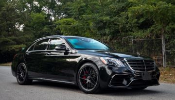 Bulletproof Mercedes-AMG S 63 Is a Black-on-Black Fortress