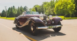 One of the Three Surviving Long-Tail, Covered-Spare Mercedes 540 K Special Roadster for Sale at Auction