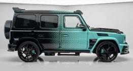 Mansory Built a One-Off Mercedes-AMG G 63 With Special Paint Scheme