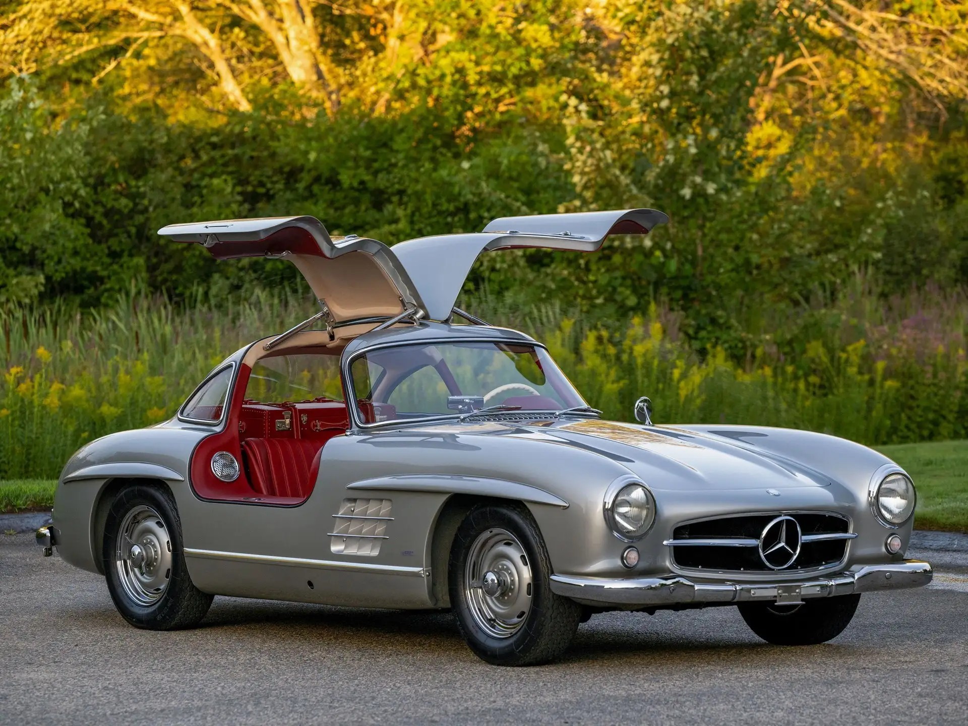 Mercedes Benz 300 SL Gullwing With Aluminum Body Sells For 5 Million