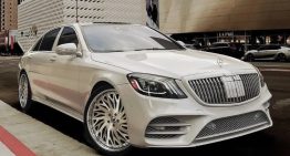 Someone Bleached the W222 Mercedes-Benz S 560 and It Looks So… White