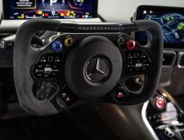 How the Controls Are Organized on the Mercedes-AMG One Steering Wheel