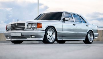 A Very Rare Mercedes 560 SEL 6.0 AMG is for Sale on Auction