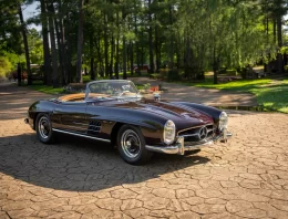 Rare Mercedes 300 SL Roadster Offered at a Sotheby Auction