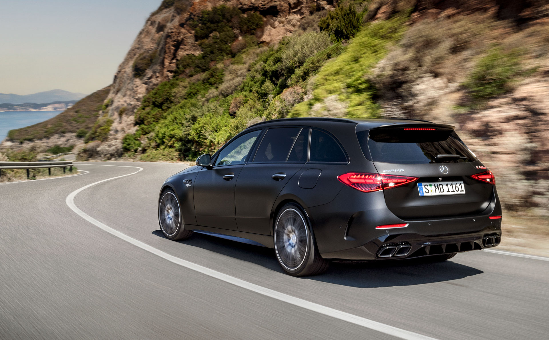 Mercedes AMG C 63 S E Performance Breaks Cover