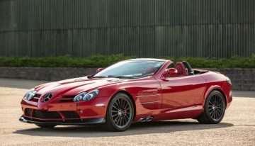One of only 150 Mercedes SLR McLaren 722 S Roadsters ever produced is for sale