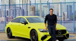 Unique Mercedes-AMG GT 63 S E Performance designed in collaboration with Roger Federer