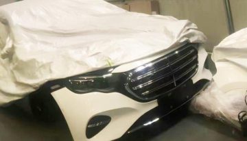 Leaked Photos Reveal the Front End and Dashboard of the 2024 Mercedes-Benz E-Class