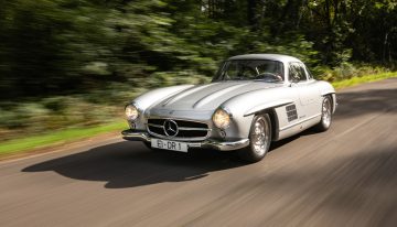 The Brabus-Restored Andy Warhol Mercedes-Benz 300 SL Gullwing Heads to Auction