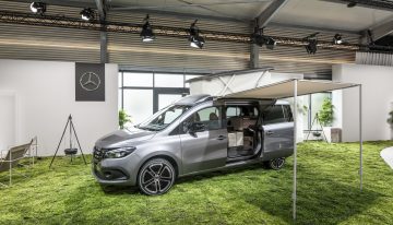 Mercedes EQT Marco Polo Concept: the first fully electric micro camper van
