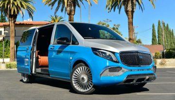 Mercedes V-Class with Maybach design but only 4-cylinder engines