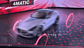 First unofficial photo of the 2024 Mercedes-AMG GT