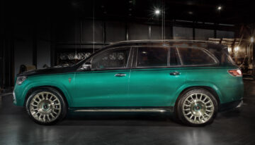 Mercedes-Maybach GLS 600 by Carlex Design Is a Vision in Mint and Gold
