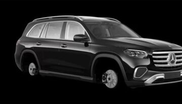 The first Mercedes GLS facelift photo has leaked on the internet
