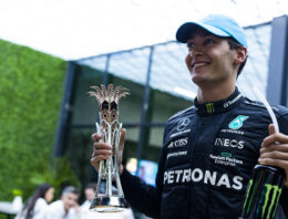 George Russell Snatches First 2023 Trophy for Mercedes and Loses It
