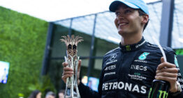 George Russell Snatches First 2023 Trophy for Mercedes and Loses It