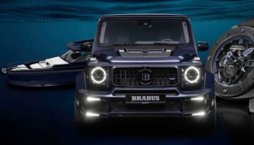 Brabus Deep Blue 900 Matches Watch and Boat, It’s Got 888 Horsepower