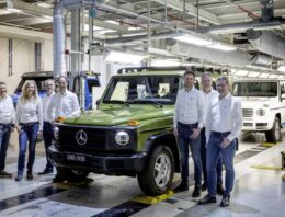 Mercedes produced 500,000 Mercedes G-Class in 44 years