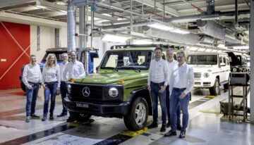Mercedes produced 500,000 Mercedes G-Class in 44 years
