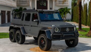 Mercedes-AMG G 63 Became a 6×6 Contraption for Those Who Couldn’t Afford the Original Six-Wheeler