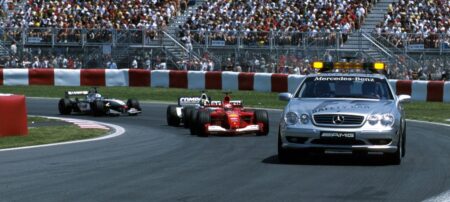 Mercedes Models That Played the Safety Car Part in Formula 1 (2)