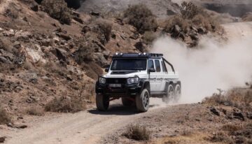 Super pick-ups 6×6: Brabus XLP 800 6×6 Adventure and XLP 900 6×6 Superblack