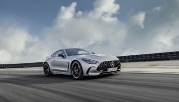 2024 new Mercedes-AMG GT with integral steering and four-wheel drive