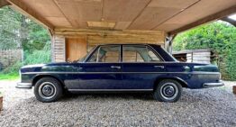 A Mercedes 250S that belonged to Rolling Stones bassist Bill Wyman is for sale 