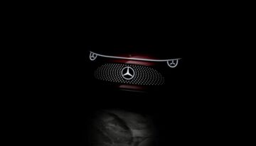 Mercedes CLA Concept with 750 km range