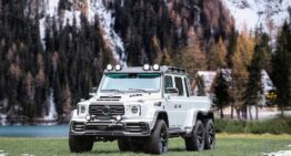 Mansory Gronos 6×6: a G-Class 6×6 with suicide doors and 900 PS in just ten copies