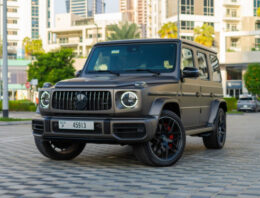 Ride in Style: Renting a G63 in Dubai