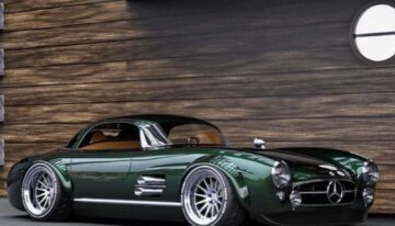 What would it have been like if Mercedes had chosen the retro design for the current Mercedes-AMG GT C192?