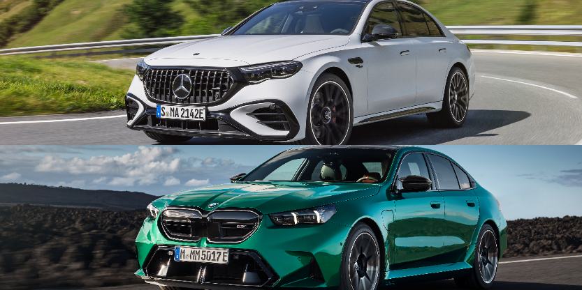 Mercedes-AMG E 53 Hybrid 4Matic vs BMW M5