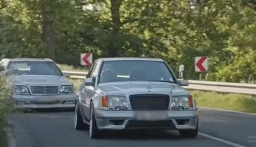 Mercedes SG 65: an E-Class with a 700 PS twin-turbo V12 engine