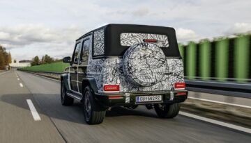 Mercedes Has Unveiled the First Photos of the Mercedes G-Class Cabrio