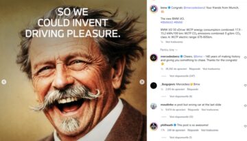 BMW Ironically Congratulates Mercedes on its 140th Anniversary, and Mercedes Responds Very Coolly