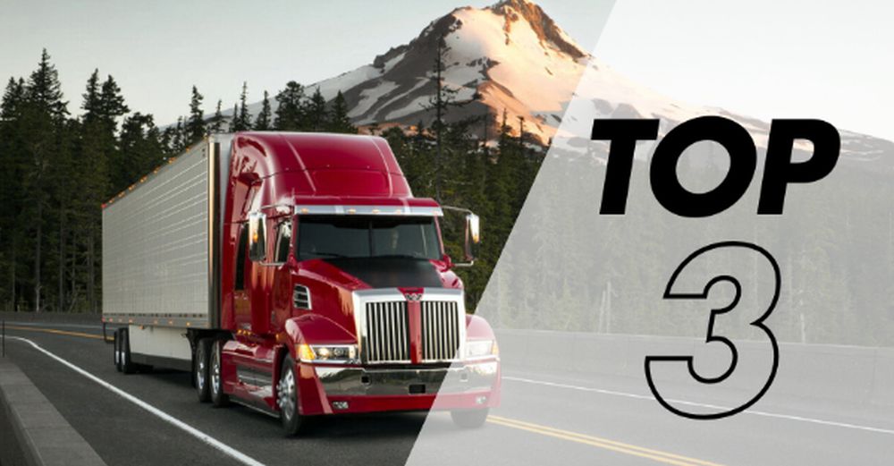 top three freight companies USA