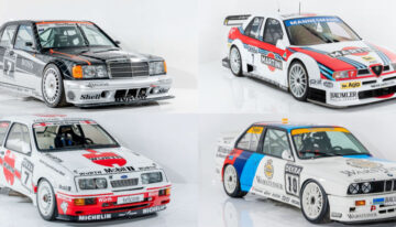 Four DTM Models for History: AMG-Mercedes 190E 2.5-16 Evo II DTM and Its Rivals
