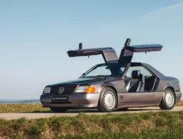 Boschert B300 Gullwing Coupe 1989: a Mercedes W124 Coupe With Gullwing Doors