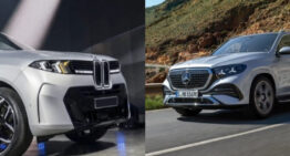 First Static Comparison: Mercedes GLE Facelift vs the New BMW X5 2027