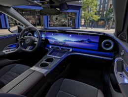 First Official Picture of the Interior of the Mercedes C-Class EQ