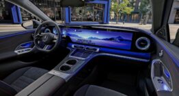 First Official Picture of the Interior of the Mercedes C-Class EQ