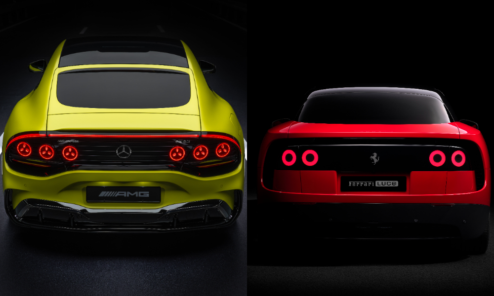 Ferrari Luce vs Mercedes-AMG GT 4-door coupe