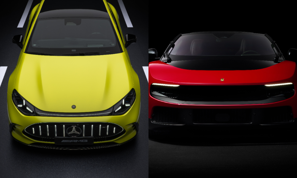 Ferrari Luce vs Mercedes-AMG GT 4-door coupe