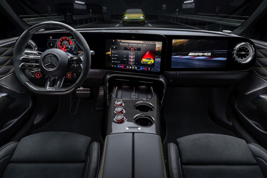 Mercedes-AMG GT 4-door coupe electric 2026